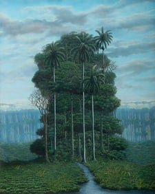 Rubén Berland (Cuban, b. 1955) Donde nace el Rio, 2007