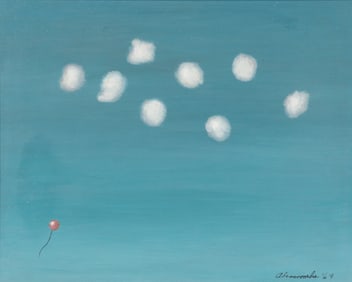 Gertrude Abercrombie (American, 1909-1977) Home Run at White Sox Park, 1964
