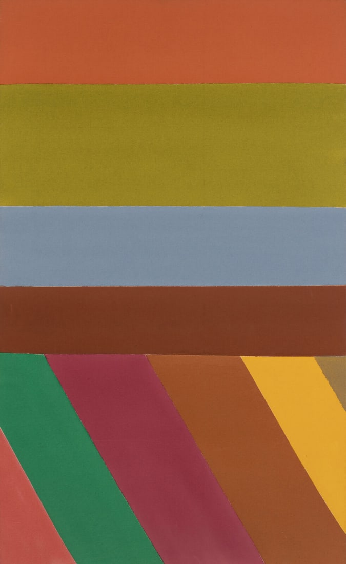 Jack Bush (Canadian, 1909-1977) Piston, 1967 (1 of 5)