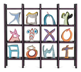 Ida Kohlmeyer (American, 1912-1997) Cluster Shelf #4, 1987