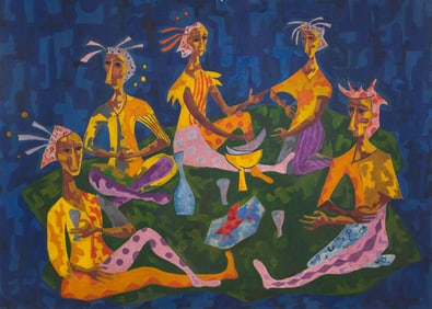 Cundo Bermúdez (Cuban, 1914-2008) El Picnic, 1954