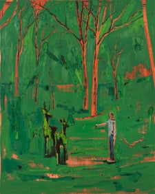 Kim Dorland (Canadian, b. 1974) The Walk Home, 2006