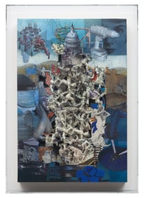 Elliott Hundley (American, b. 1975) Stadium, 2017