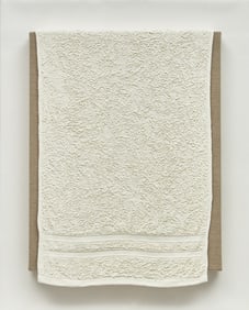 Analia Saban (Argentinian, b. 1980) Two Stripe Hand Towel, 2011