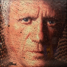 David Mach (British, b. 1956) Portrait of Picasso, 2010