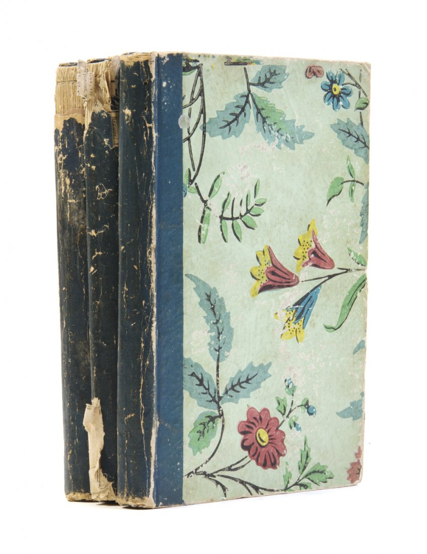 (COSTUME, FRENCH) A collection of 19-century French jou: (COSTUME, FRENCH) A collection of various nineteenth-century French women's journals, including Petit Courrier des Dames, Journal des Modes, and Gazette des Salons. Paris, 1837-1839. 3 vols. 8vo, deco