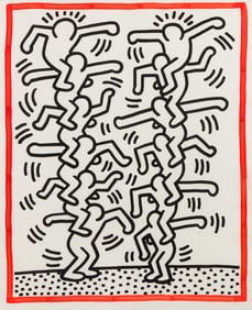 Keith Haring (American, 1958-1990) Untitled (from Three Lithographs), 1985