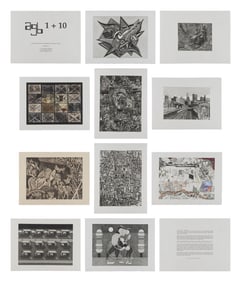 Various Artists (20th century) A.G.B. 1+10 (complete portfolio of 11), 1993