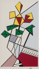 Roy Lichtenstein (American, 1923-1997) Flowers, 1973