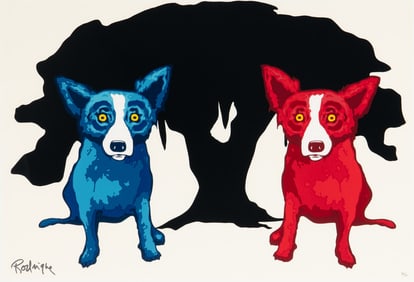 George Rodrigue (American, 1944–2013) My Bad Brother, 1997