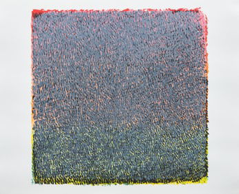 Warren Rohrer (American, 1927-1995) Bark and Marks, 1988
