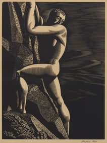 Rockwell Kent (American, 1882-1971) Mountain Climber, 1933