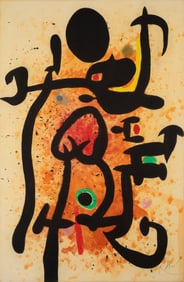 Joan Miró (Spanish, 1893-1983) Le Cracheur de flammes, 1974