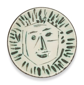 Pablo Picasso (Spanish, 1881–1973) Visage de face (A.R. 454), 1960