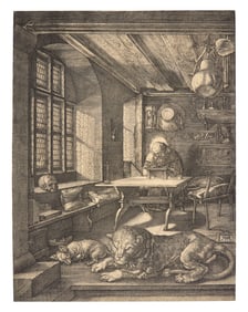 Albrecht Dürer (German, 1471-1528) Saint Jerome in His Study, 1514