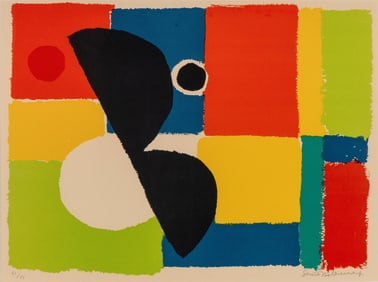 Sonia Delaunay (French/Ukrainian, 1885–1979) Hélice Noire
