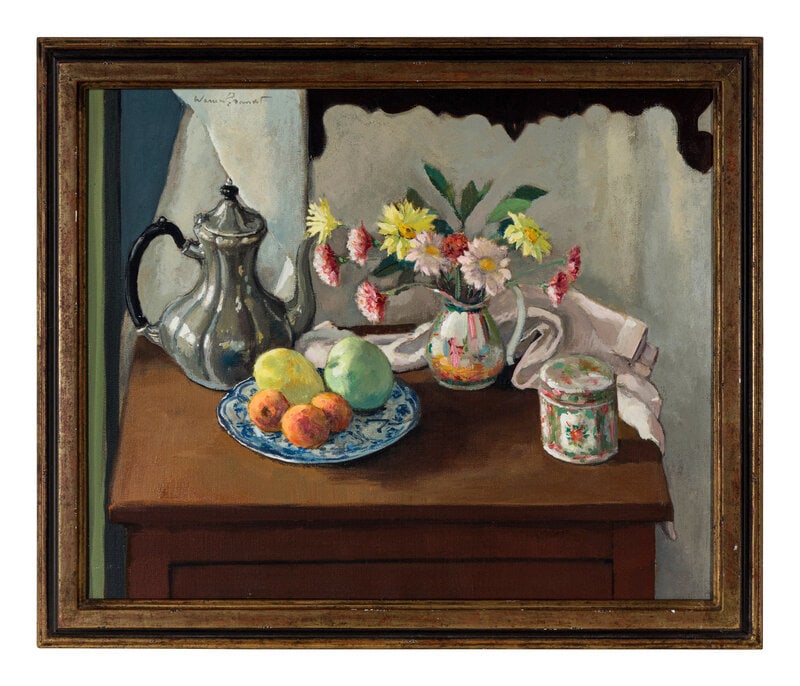 Warren Brandt
(American, 1989-2002)
Untitled (Still Life with Flowers and Teapot) (1 of 4)