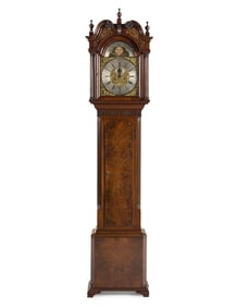 A George III Mahogany Tall Case Clock