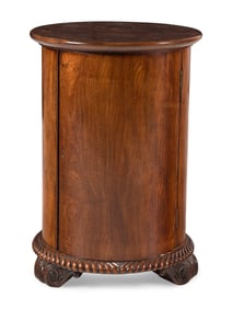 A Regency Mahogany Pedestal Cabinet