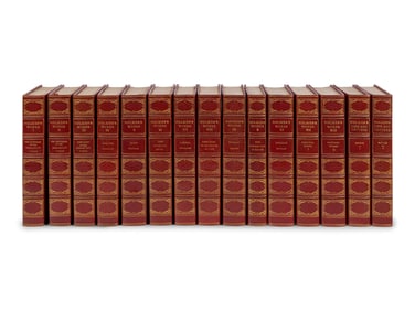 [BINDINGS & SETS]. HOLMES, Oliver Wendell (1809-1894). Works. Boston and New York: Houghton Mifflin