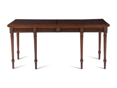 A George III Mahogany Serving Table