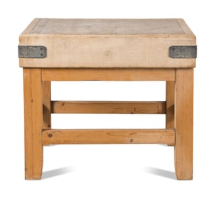A Butcher's Block Table