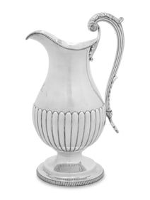 A George III Silver Beer Jug
