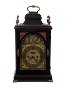 A Scottish George III Mahogany Musical Bracket Clock