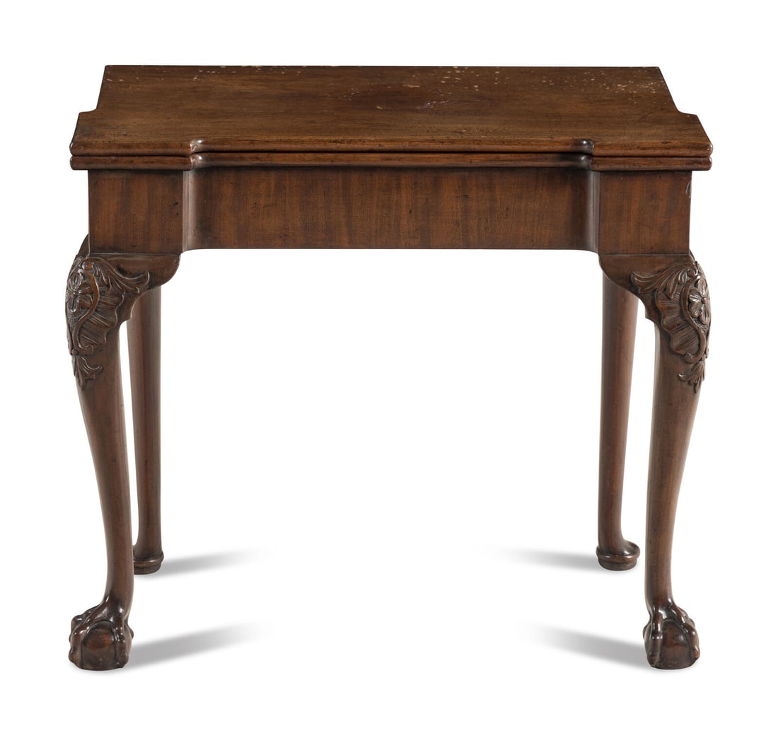 A George II Mahogany Games Table (1 of 3)