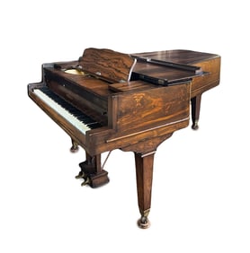 An American Rosewood Grand Piano