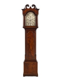 A Rare and Unusual Scottish George III Water-Powered Tall Case Clock