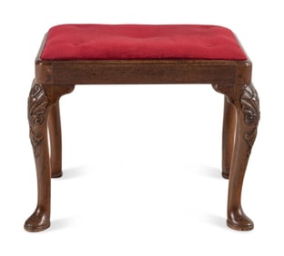A George II Walnut Stool