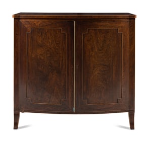 A Regency Rosewood Side Cabinet