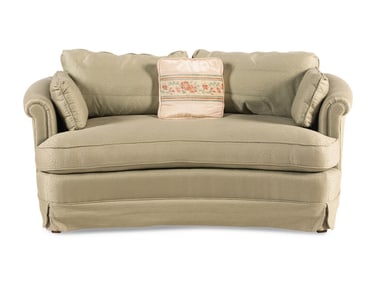 An Upholstered Loveseat