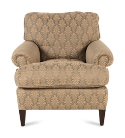 A Contemporary Upholstered Armchair