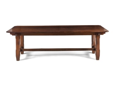 A Walnut Refectory Table