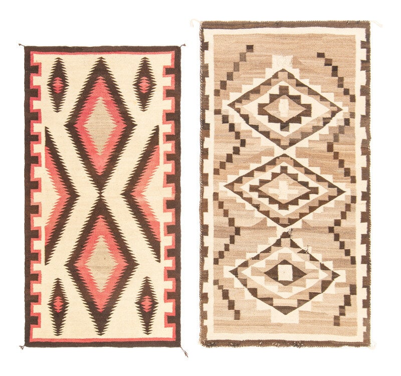 Navajo Regional Weavings / Rugs (1 of 2)