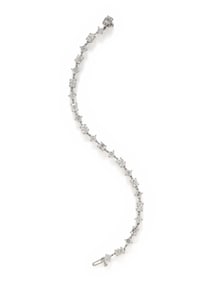 WHITE GOLD AND DIAMOND BRACELET