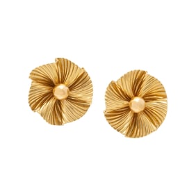 YELLOW GOLD EARRINGS