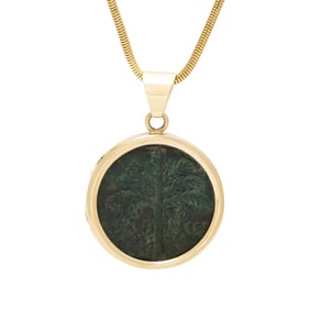 COIN PENDANT NECKLACE