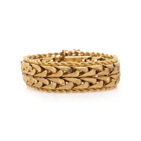 YELLOW GOLD BRACELET