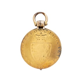 YELLOW GOLD LOCKET PENDANT