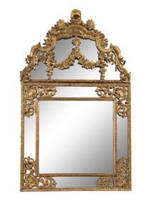 A Régence Giltwood Mirror