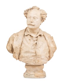 Jean-Baptiste Carpeaux (French, 1827-1875), 1873, Portrait Bust of Alexandre Dumas fils