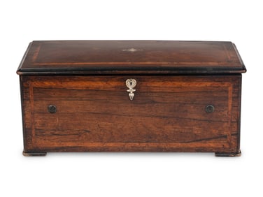 A Swiss Cylinder Music Box