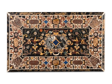An Italian Baroque Pietra Dura Panel