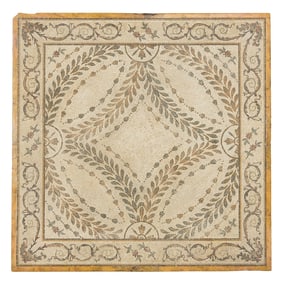 A Giallo Antico Marble 'Appia' Mosaic Table Top
