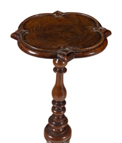 A William and Mary Walnut Candle Stand