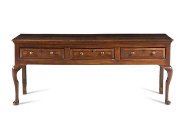 A Queen Anne Oak Welsh Dresser