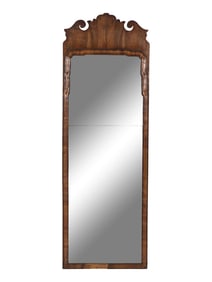 A George III Walnut Pier Mirror